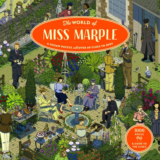 The World of Miss Marple: 1000 Piece Jigsaw Puzzle