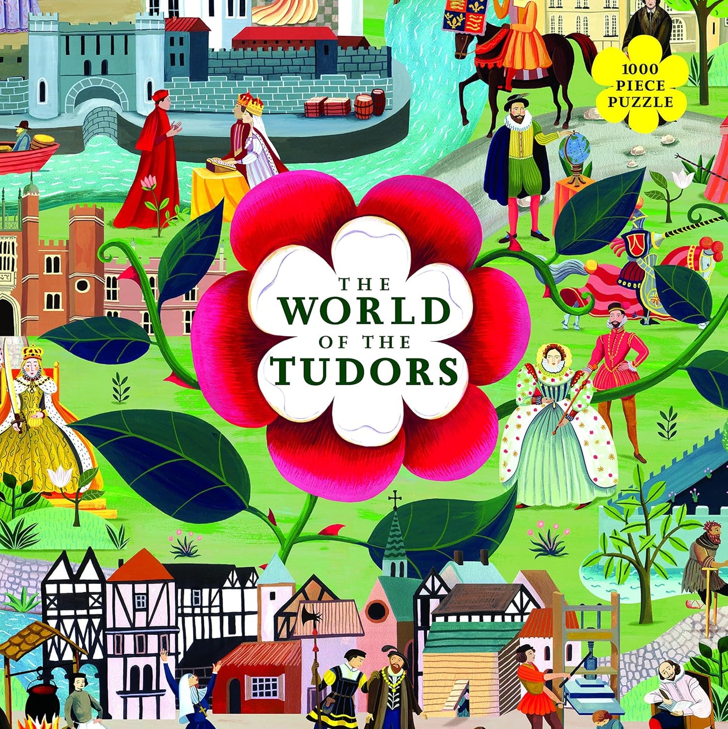 The World of the Tudors: 1000 Piece Jigsaw Puzzle