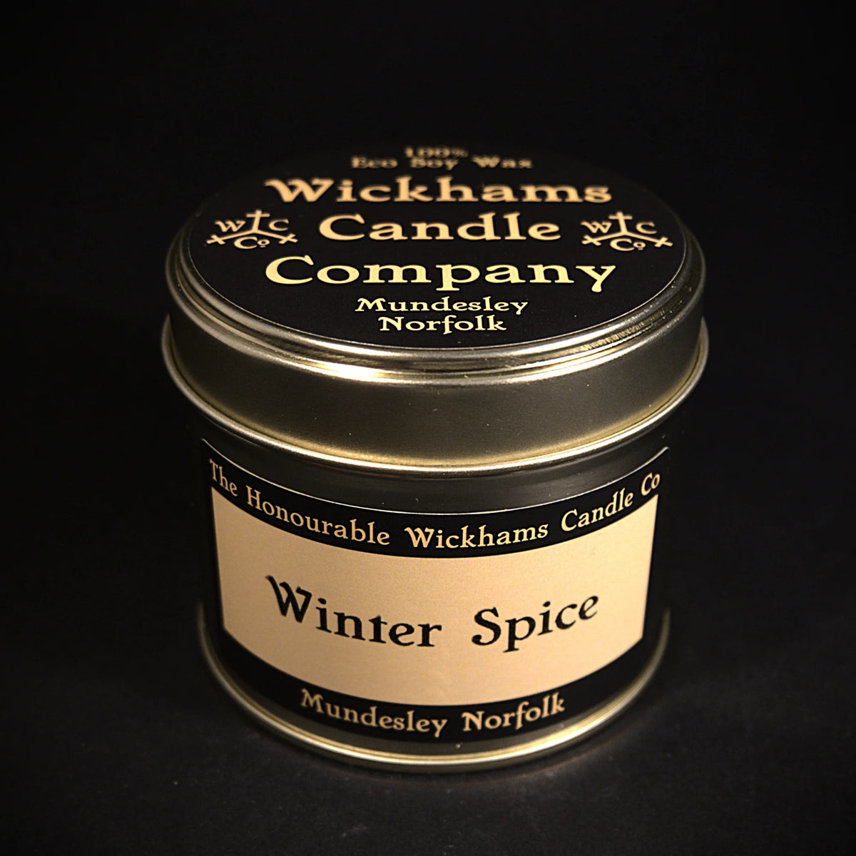 Winter Spice Candle - The Honourable Wickham's Candle Company