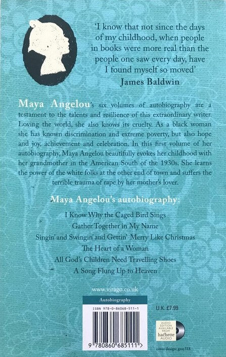 I Know Why The Caged Bird Sings By Maya Angelou - Paperback, 1997 Edition, Good Condition
