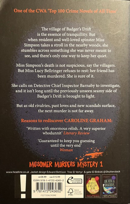 The Killings At Badger's Drift - Caroline Graham