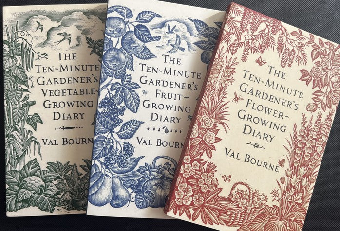 The Ten-Minute Gardener's Growing Diary Set - Val Bourne